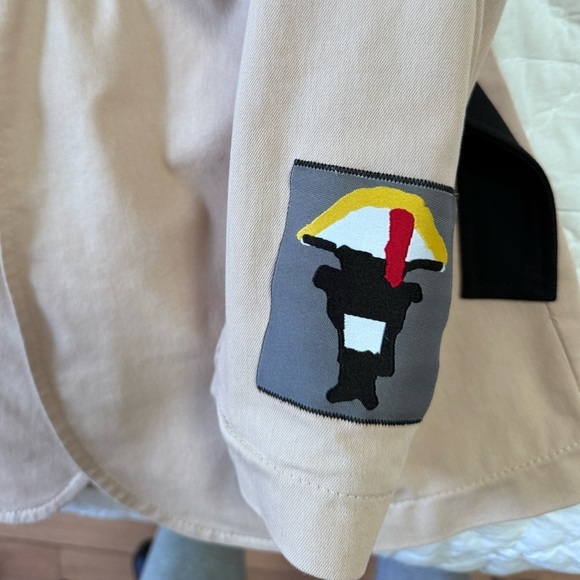 Designer AVTANDIL-73 Beige Jacket in Size Small - Picture 16 of 16